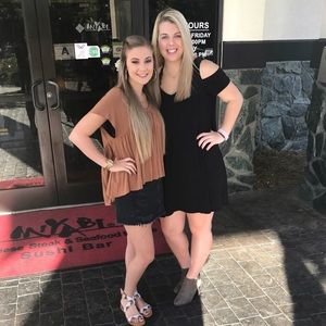 Black dress American Eagle